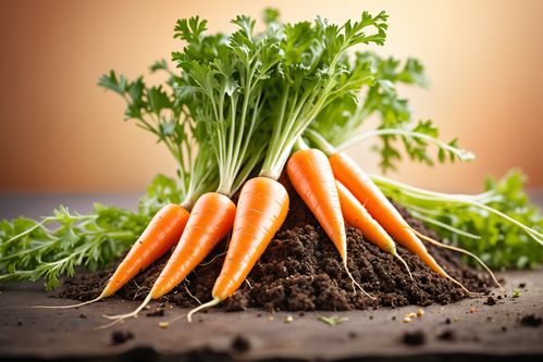 土壤與豐收 胡蘿卜的農業攝影之美